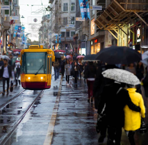  City Tram Painting