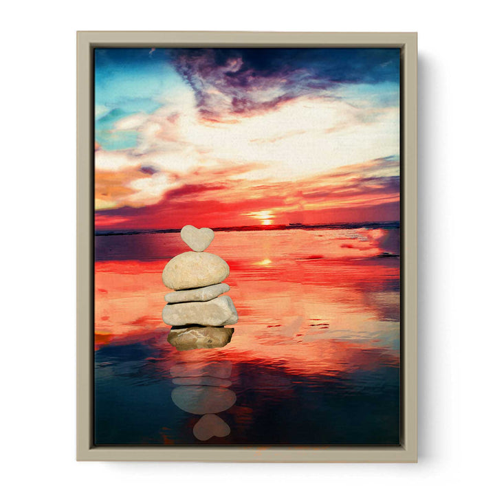 Stacking Stone Painting 