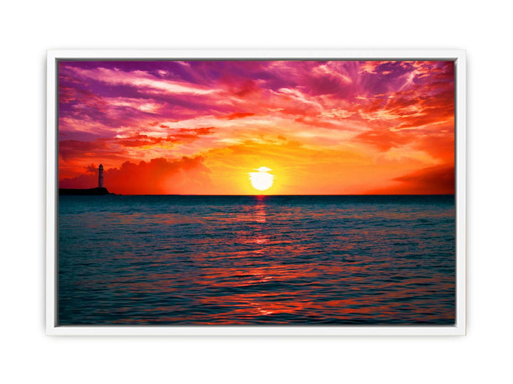 Glimmering Sunrise Painting 