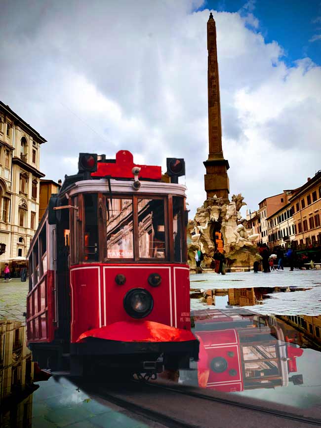  Tram Painting